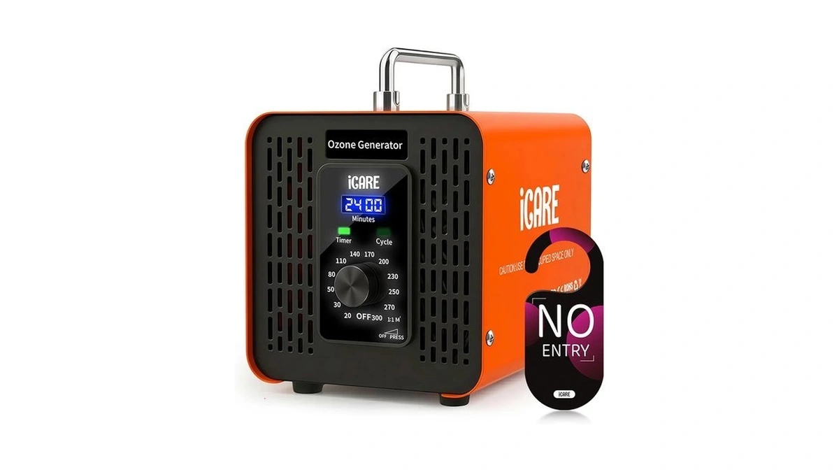 Ozone Generator 60000mg/h, High Capacity Digital Ozone Machine Odor Removal