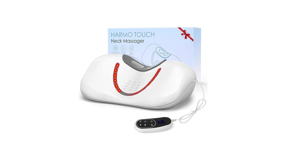 Mrclexi 3-in 1 Heated Neck Stretcher With Airbag Traction &
