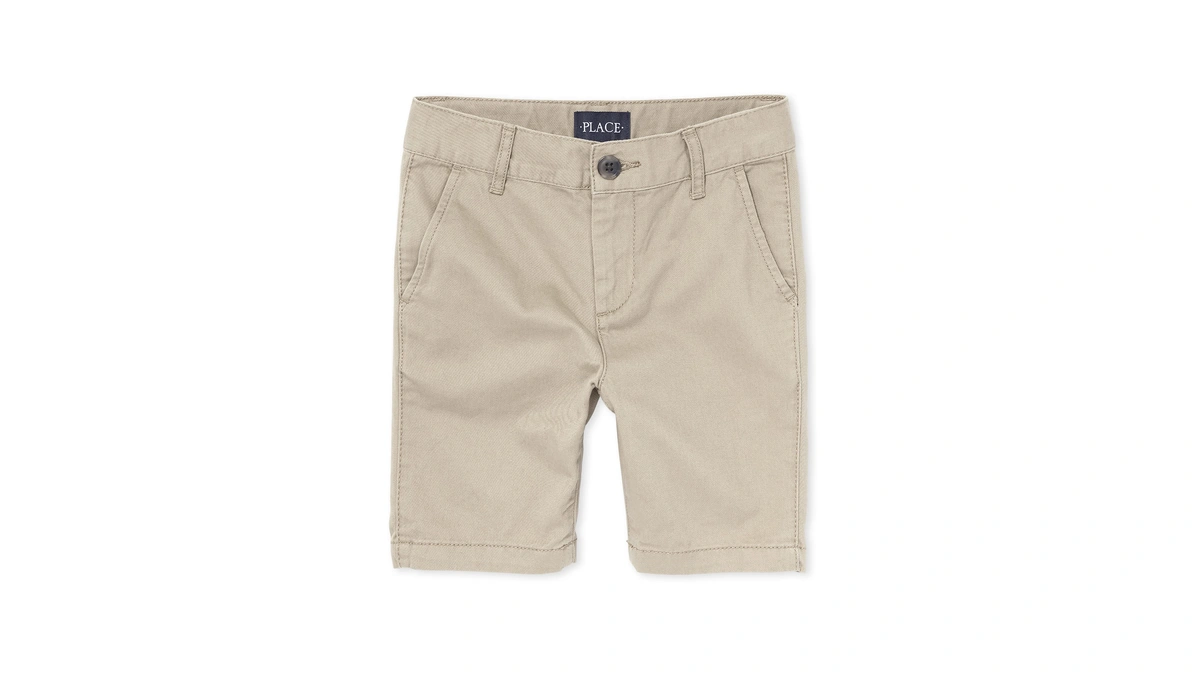The Children's Place Boys Stretch Chino Shorts, Sandwash, 10