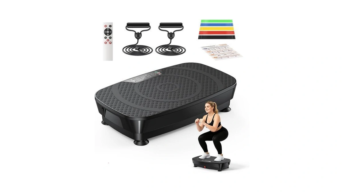 Vibration Plate Exercise Machine For Lymphatic Drainage, Muscle Toning Whole