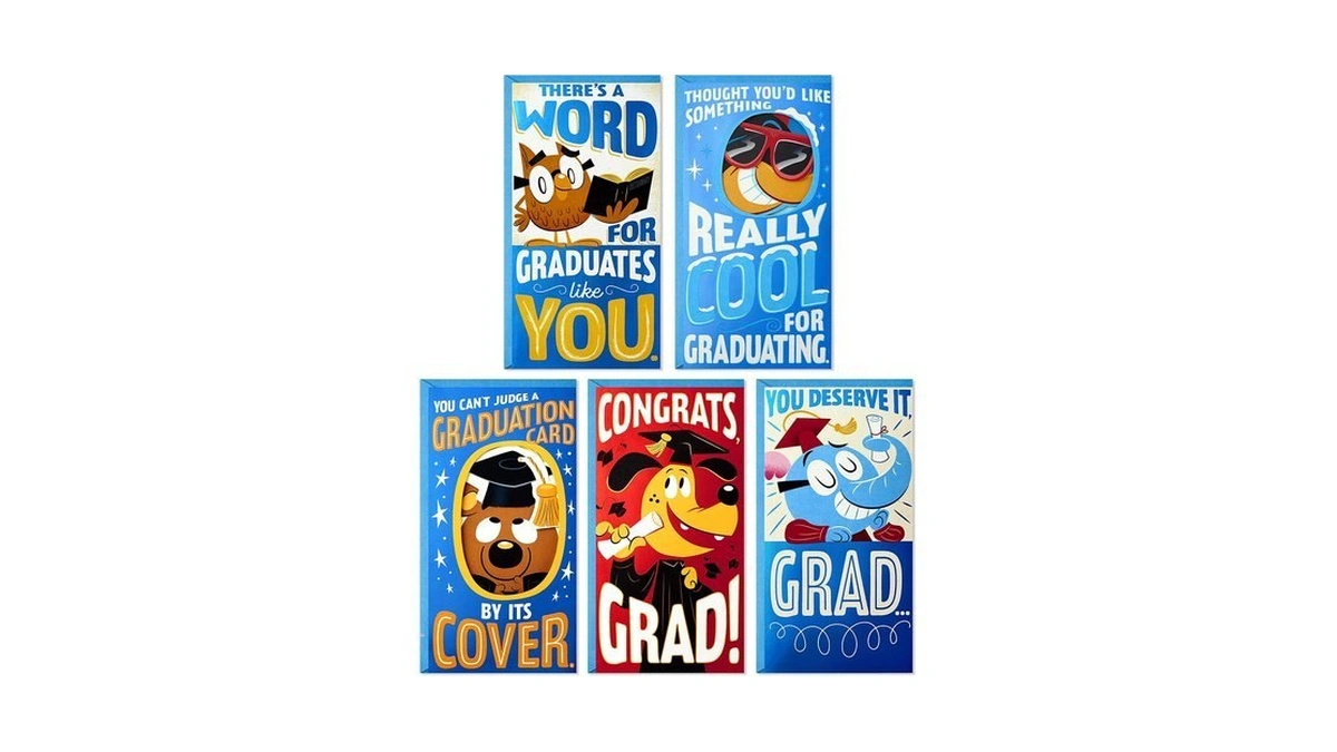 Hallmark Graduation Cards Money Holder Or Gift Card Holder Assortment