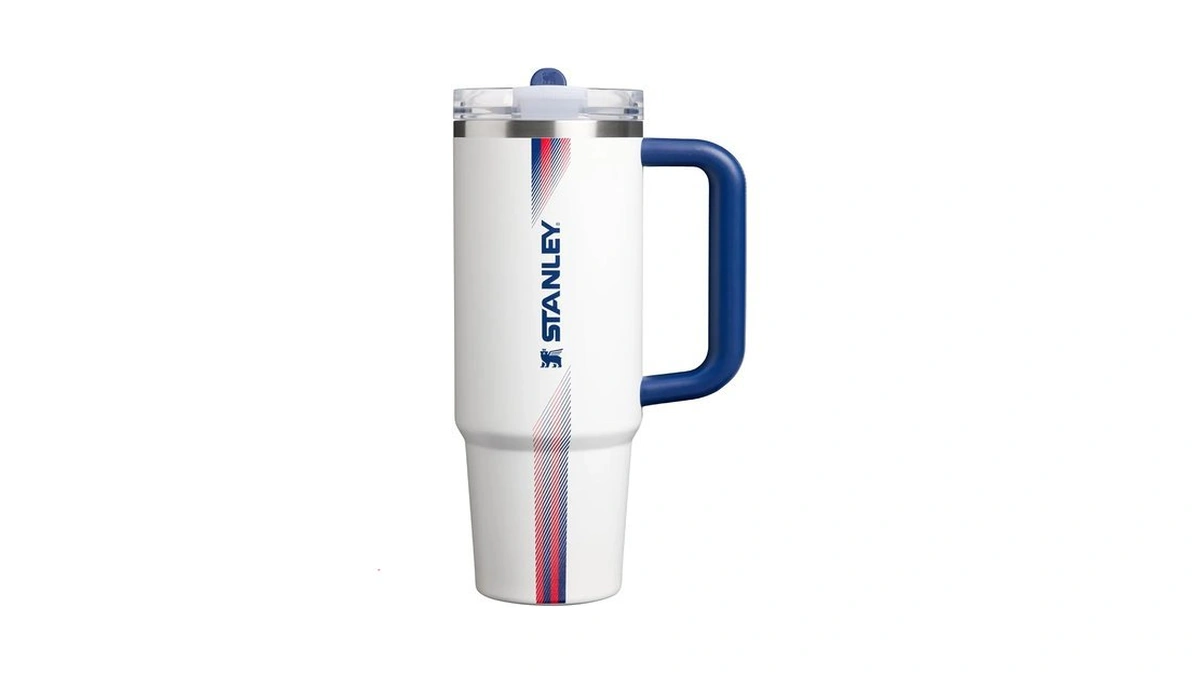 Stanley Quencher Protour Flipstraw Tumbler, 30 Oz, Team White Dark
