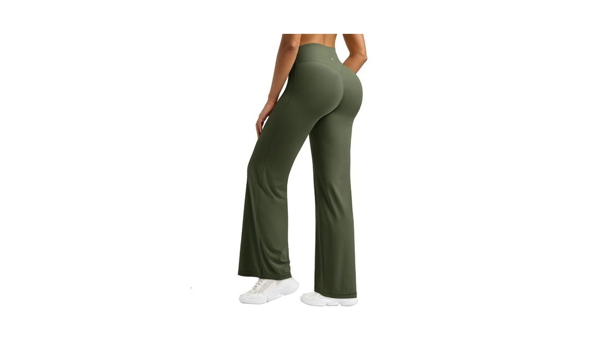 Willit Workout Gym Leggings For Women Straight Leg Bottoms Wide