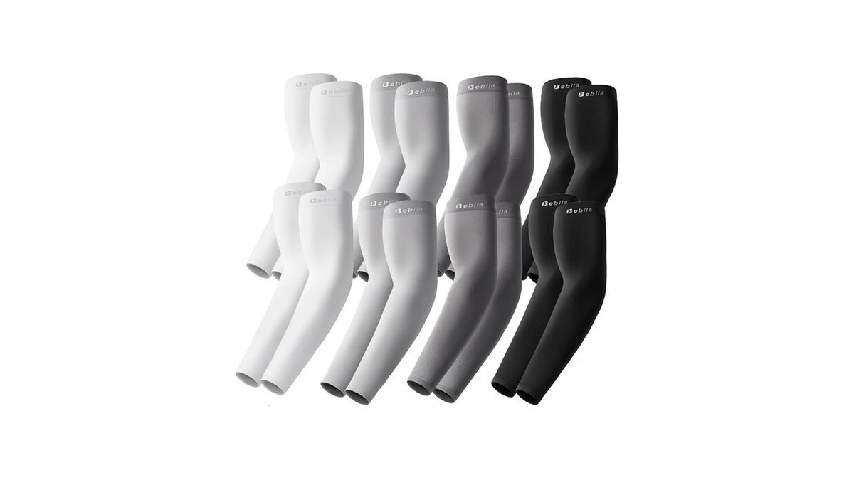 Bebila Arm Sleeves For Men Women, Uv Sun Protection Sports