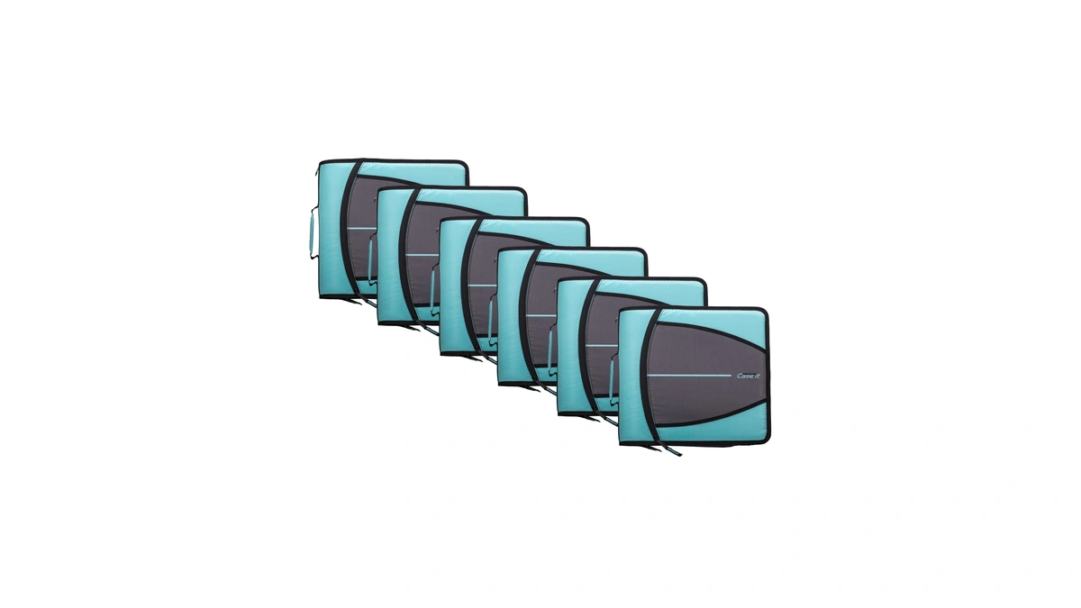 Case-it School Zipper Binder | 3-inch O-rings | 600-sheet |