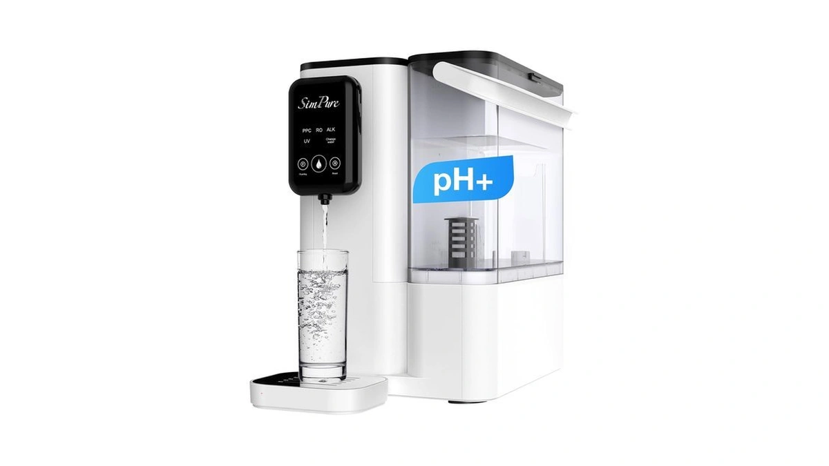 Simpure Y9a Uv Countertop Reverse Osmosis Water Filter, Alkaline