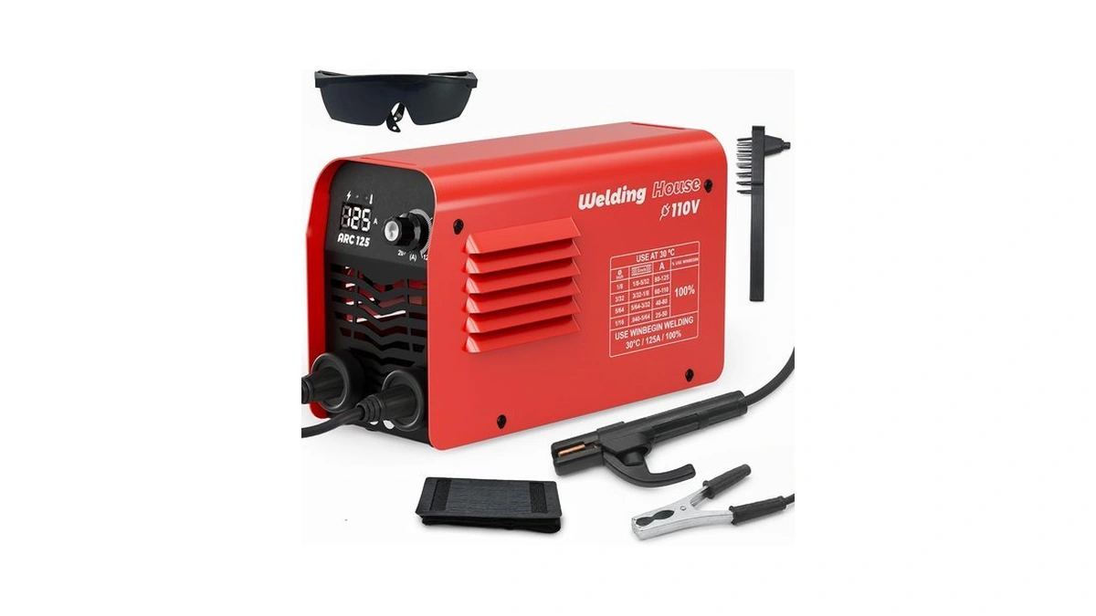 Stick Welder Welding Machine 125a 110v Igbt Mma Arc Welder