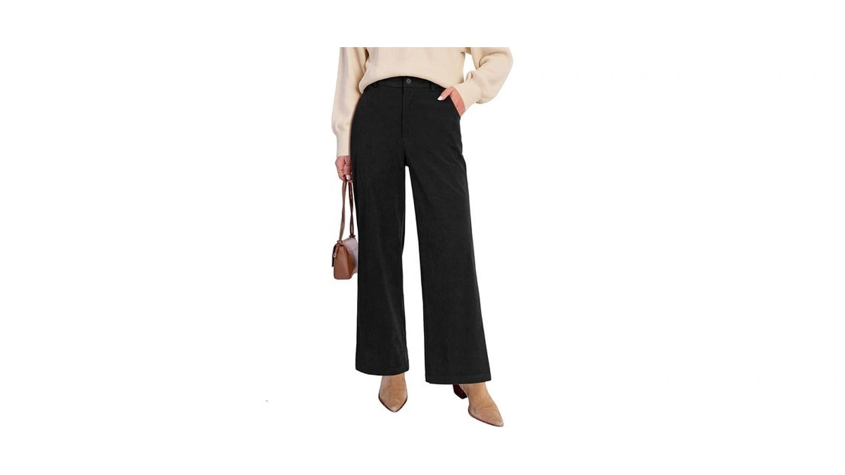 Grapent Corduroy Wide Leg Pants Amazon