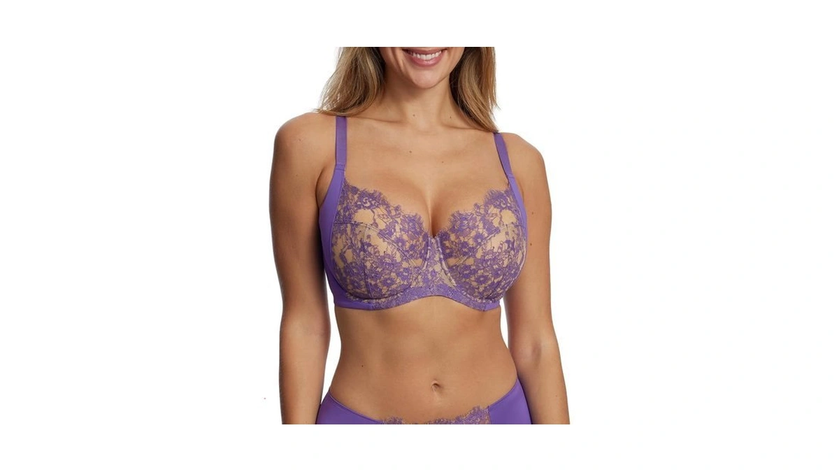 Skarlett Blue Women's Entice Lace Full Coverage Underwire Bra 334143,