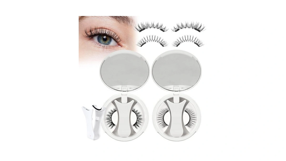 Higu Clace Magnetic Eyelashes With Applicator 2 Pairs Magnetic Eyelashes