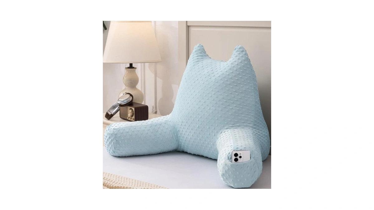 Baskbed Reading Pillow For Kids Sitting In Bed Couch Adult,