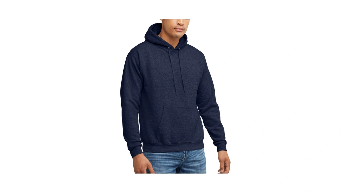 Hanes Comfortblend Ecosmart Hoodie, Midweight Fleece, Pullover Hooded Sweatshirt For