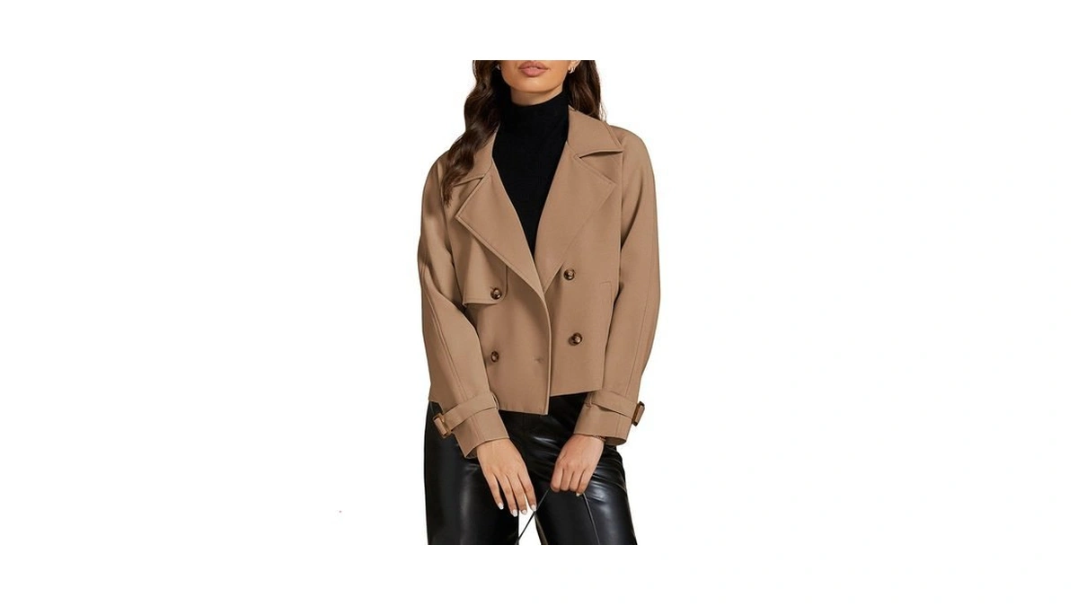 Luvamia Women's Camel Jacket - Winter Coat For Women, Trendy