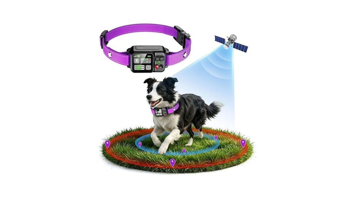 Gps Wireless Dog Fence System, Electric Dog Fence Using Gps