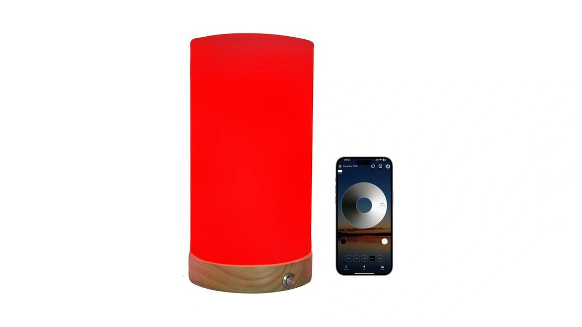 Shingjiao Red Light Lamp With Timer & App Control: Red