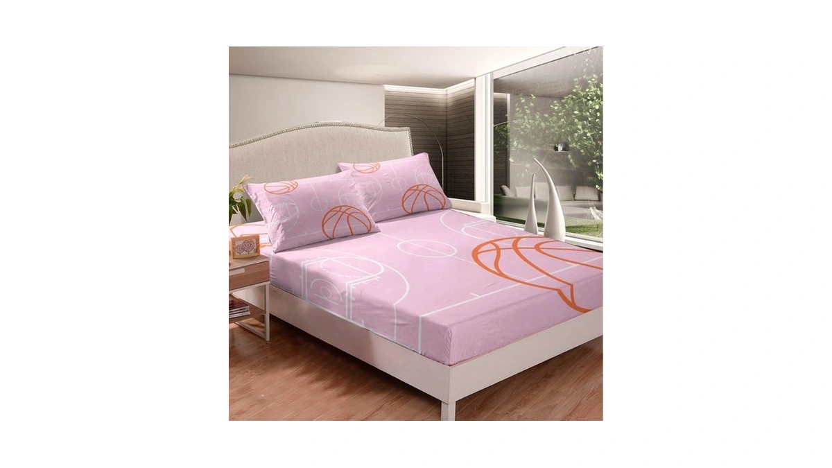 Feelyou Basketball Bed Sheet Set Full For Kids