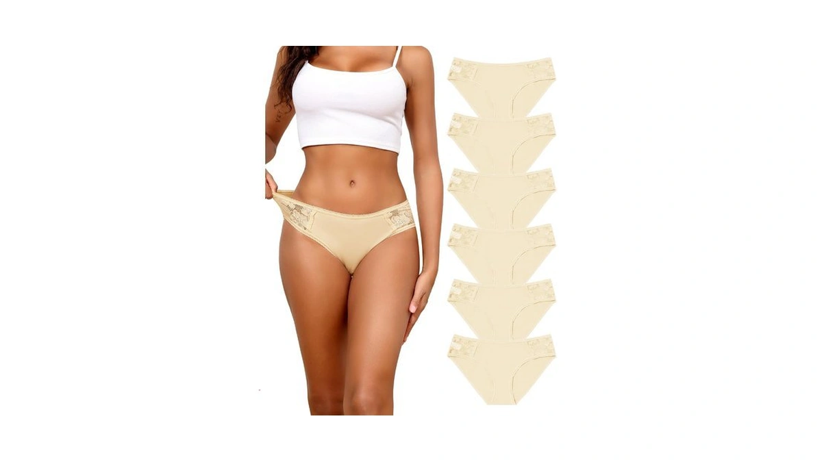 Levao Cotton Cheeky Underwear Womens Cute Stretch Bikini Panties Soft
