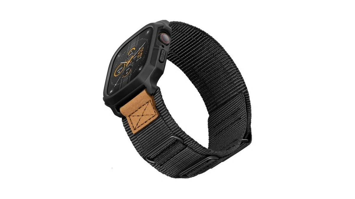 Sunfwr Rugged Case With Band Compatible With Apple Watch 44/45mm
