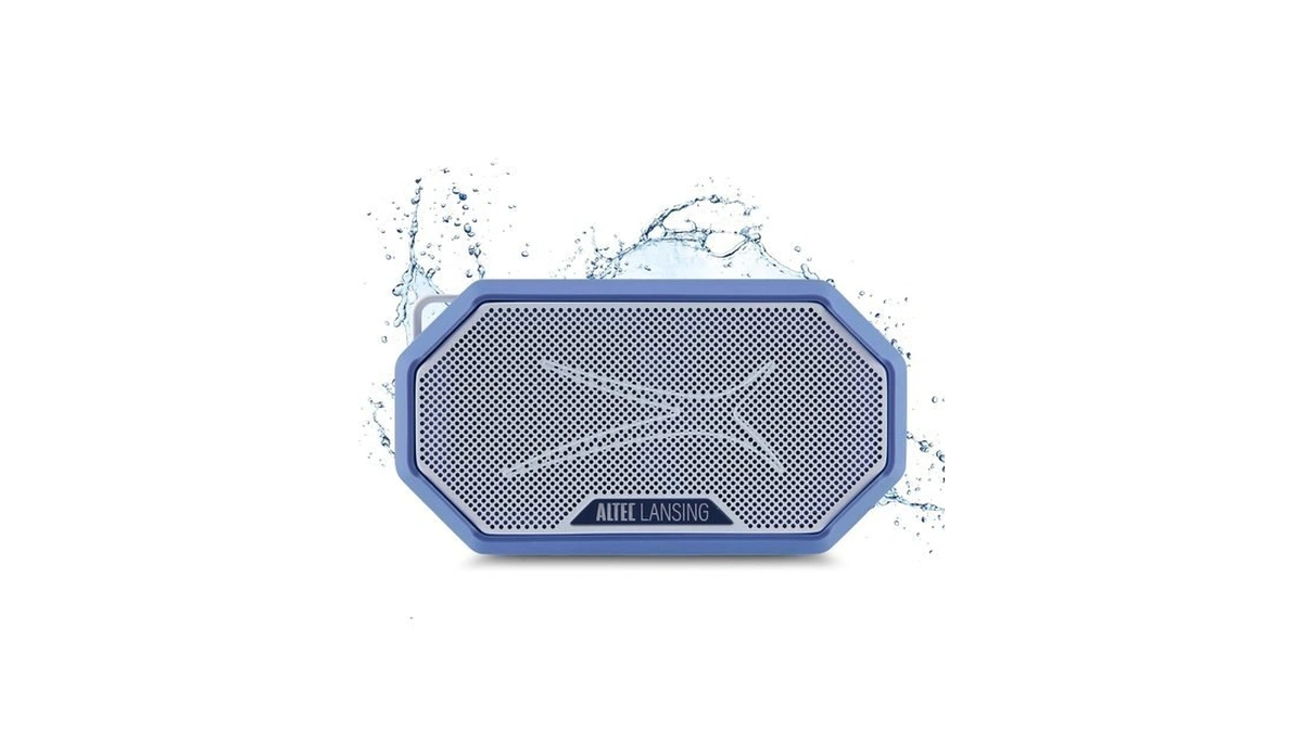 Altec Lansing Portable Bluetooth Speaker Hydramini 2.0, Ip67 Waterproof, Portable