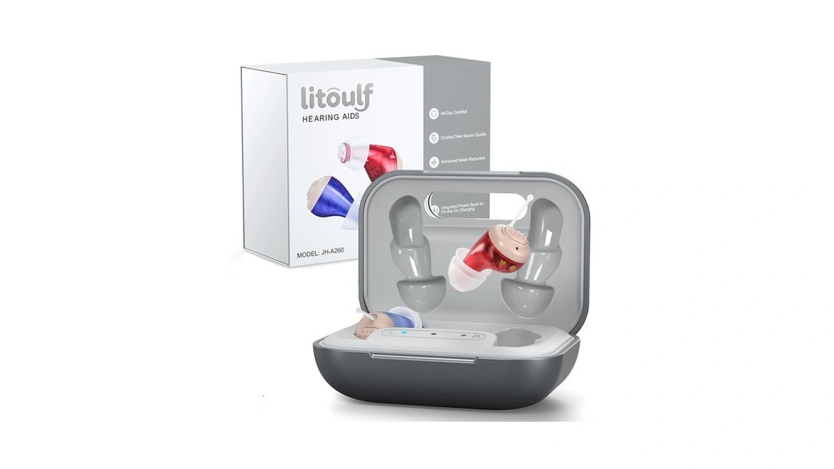 Litoulf Hearing Aids For Seniors, Rechargeable Otc Hearing Aids For