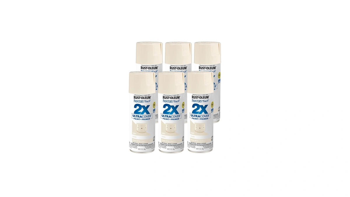 Rust-oleum 334035-6pk Painter's Touch 2x Ultra Cover Spray Paint, 12