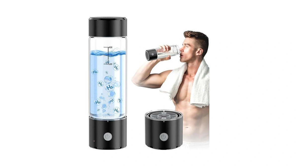 Movoca Hydrogen Water Bottle, 2200 Ppb In 3 Min, Spe
