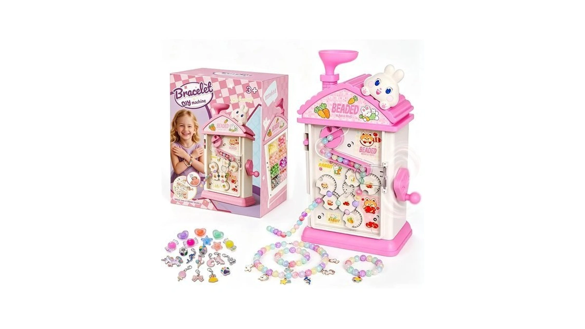 Goregent Bracelet Making Kit, Beaded Toys Bracelet Maker For Girls