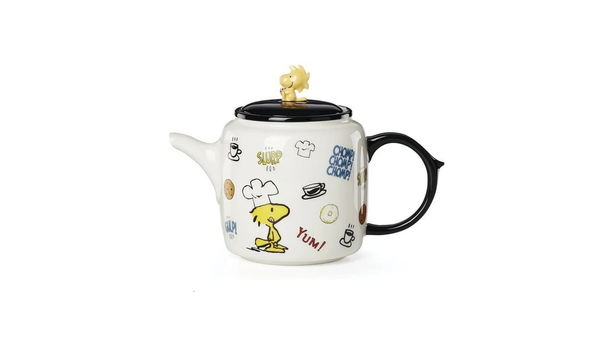 Lenox Chef Snoopy Porcelain Teapot, 40oz