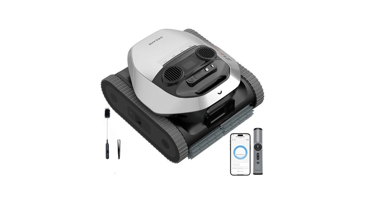 Dreame Z1 Pro Cordless Robotic Pool Cleaner With Cleaning Kit,