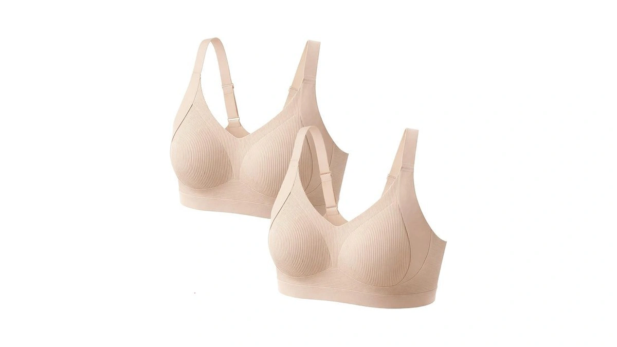 Ga0amm Women's Undergarment Bras Featuring A Wire-free And Seamless Design,