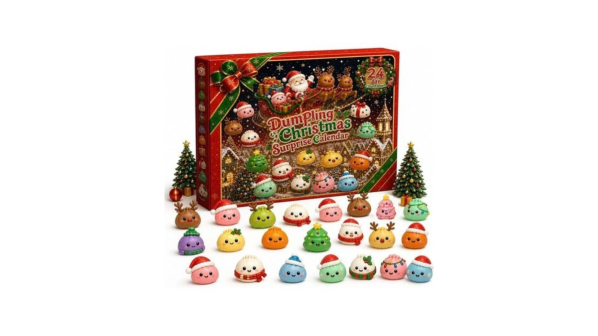 Christmas Squishies Cute Countdown Advent Calendar For Adults
