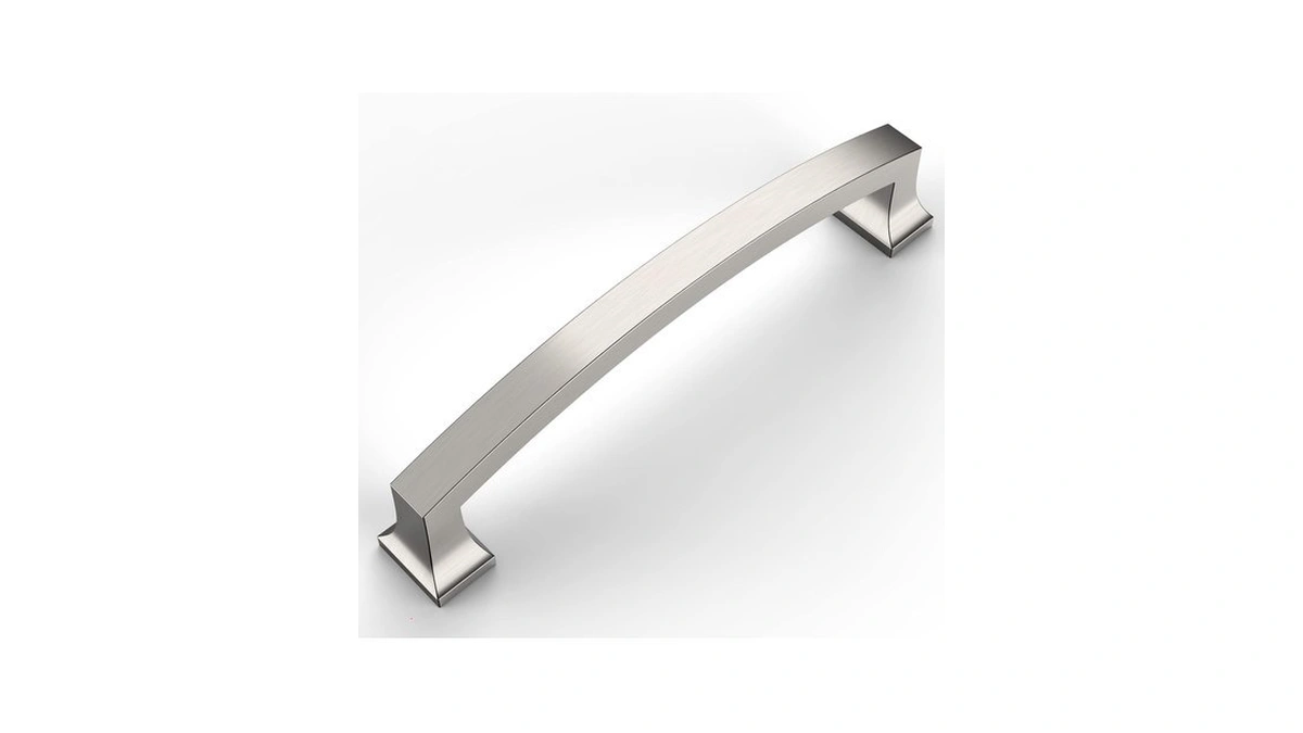 Amerdeco 10 Pack Brushed Satin Nickel Cabinet Pulls 5"
