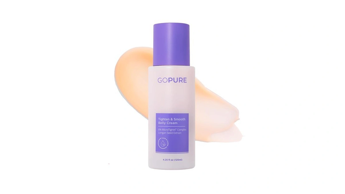 Gopure Tighten & Smooth Belly Cream - Clinically Tested With