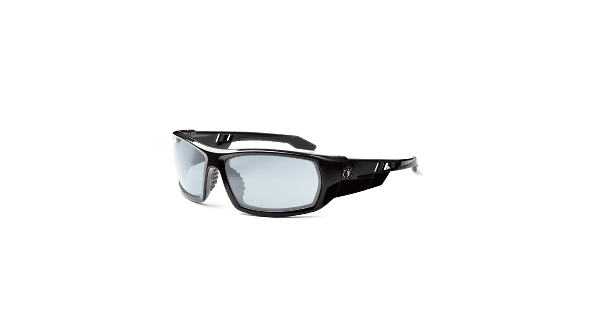 Ergodyne Skullerz Odin Safety Glasses - Black Frame, In/outdoor Lens