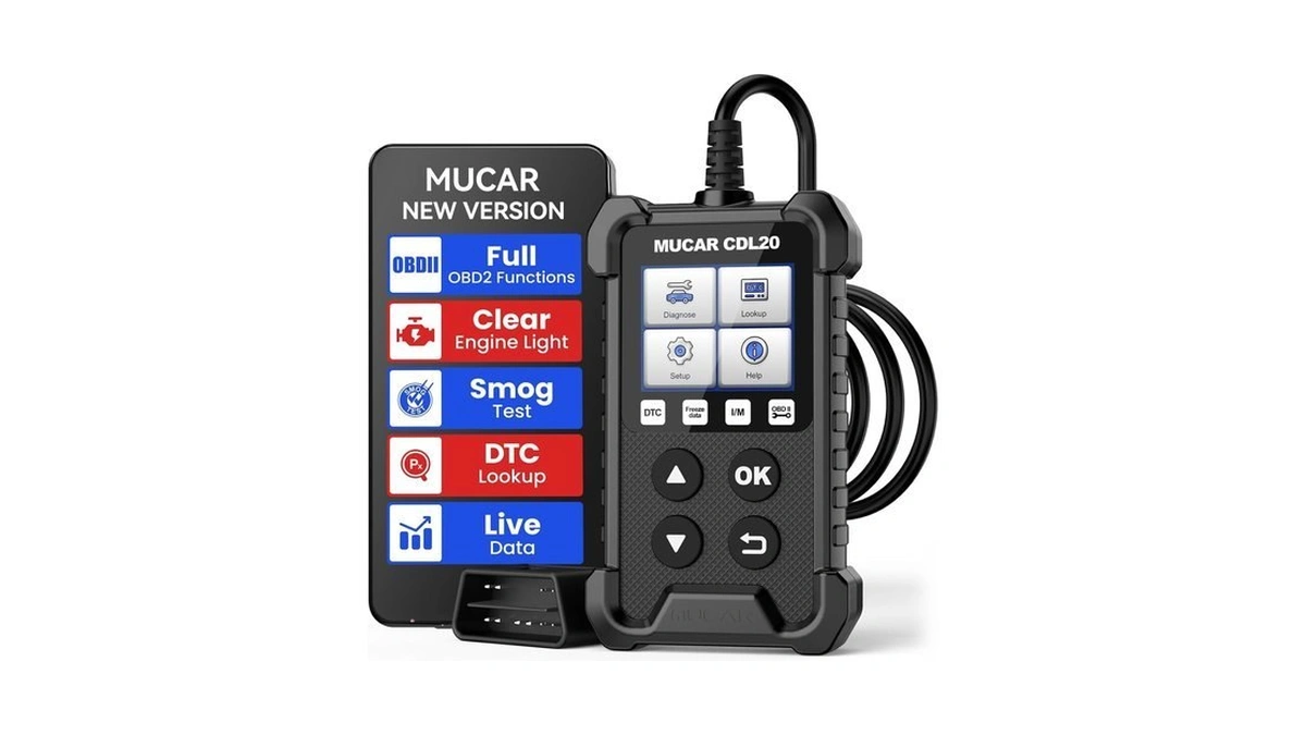 Mucar Cdl20 Universal Obd2 Scanner, Check Engine Car Code Reader