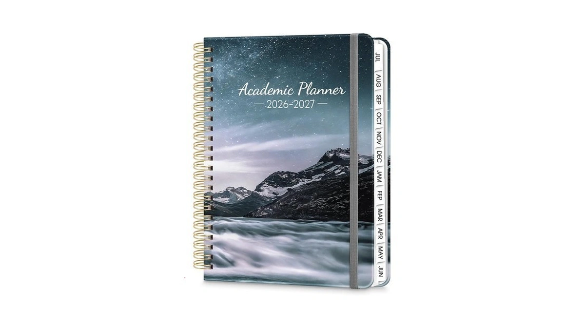 Zuozee Planner 2026-2027, 12 Monthly Academic Planner, Daily Planner From