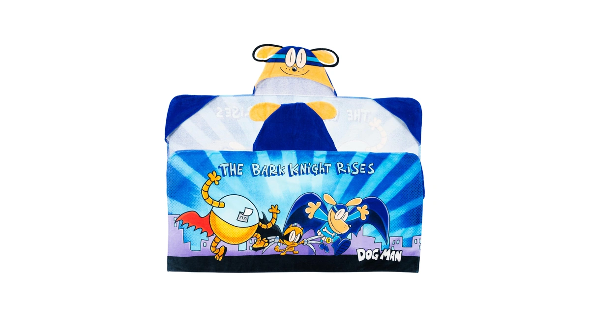 Dog Man Supa Comic Kids Super Soft Bath/pool/beach Soft Cotton