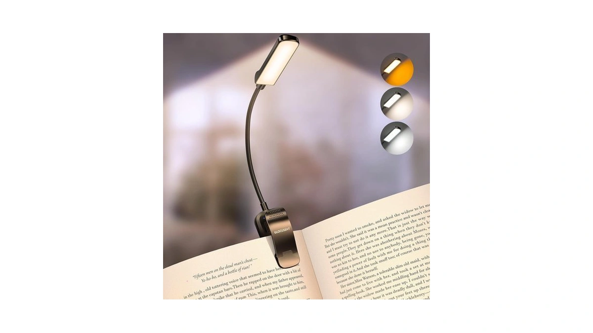 Glocusent 13 Led Book Lights For Reading At Night, Gifts