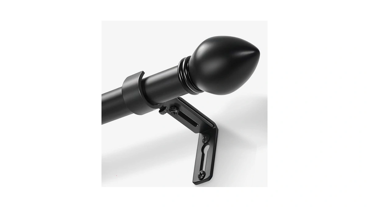 Llpjs Curtain Rods For Windows 16 To 48 Inches, Curtain