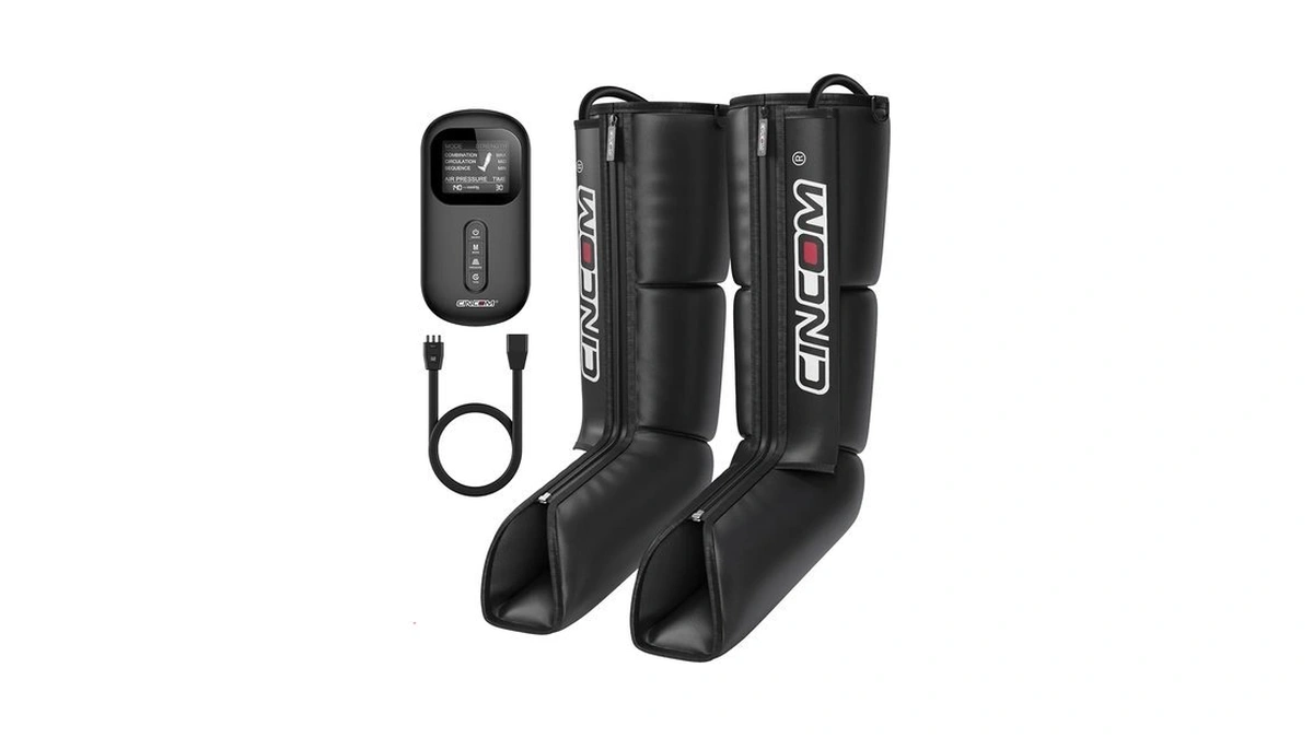 Cincom Air Compression Boots For Circulation, Leg And Foot Massager