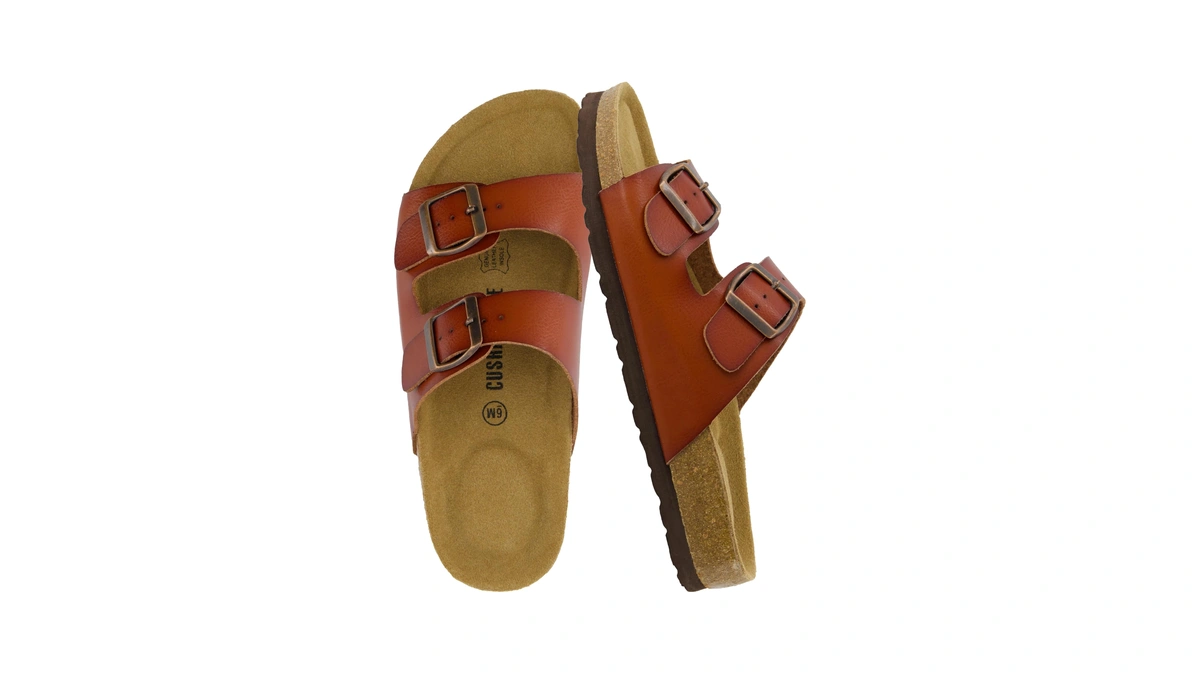 Cushionaire Lane Cork Slide Women's Sandals, Comfortable Sandals For Women,