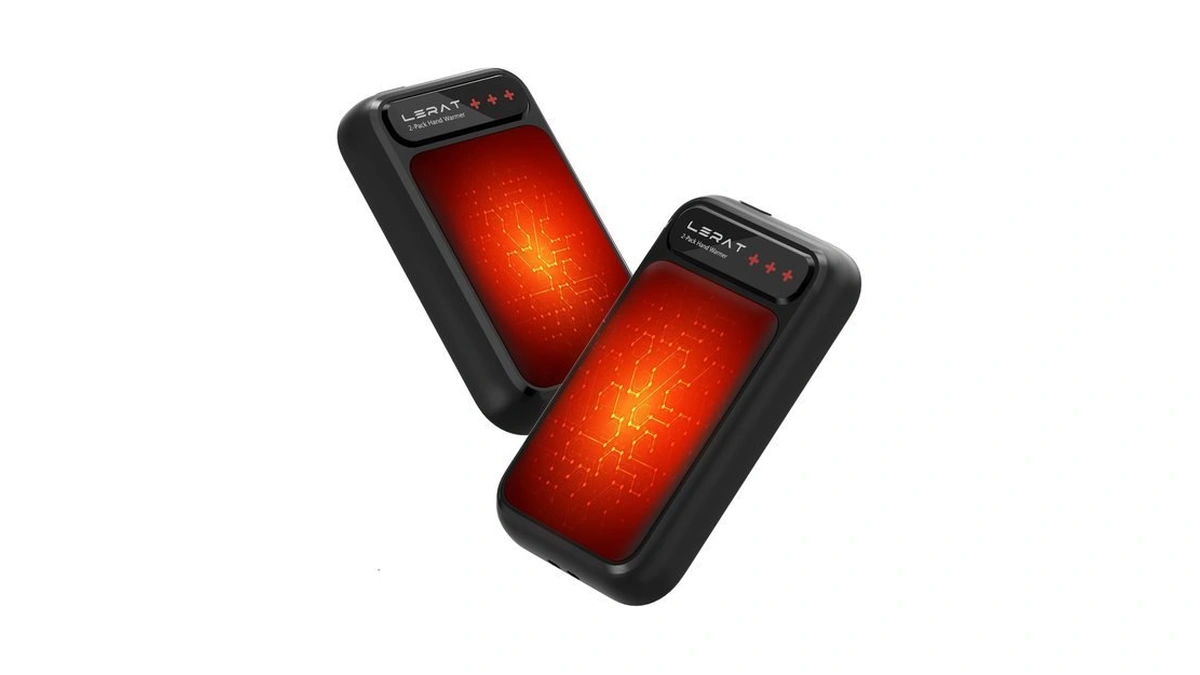 Lerat Hand Warmers Rechargeable 2 Pack, Electric Hand Warmers, Fast