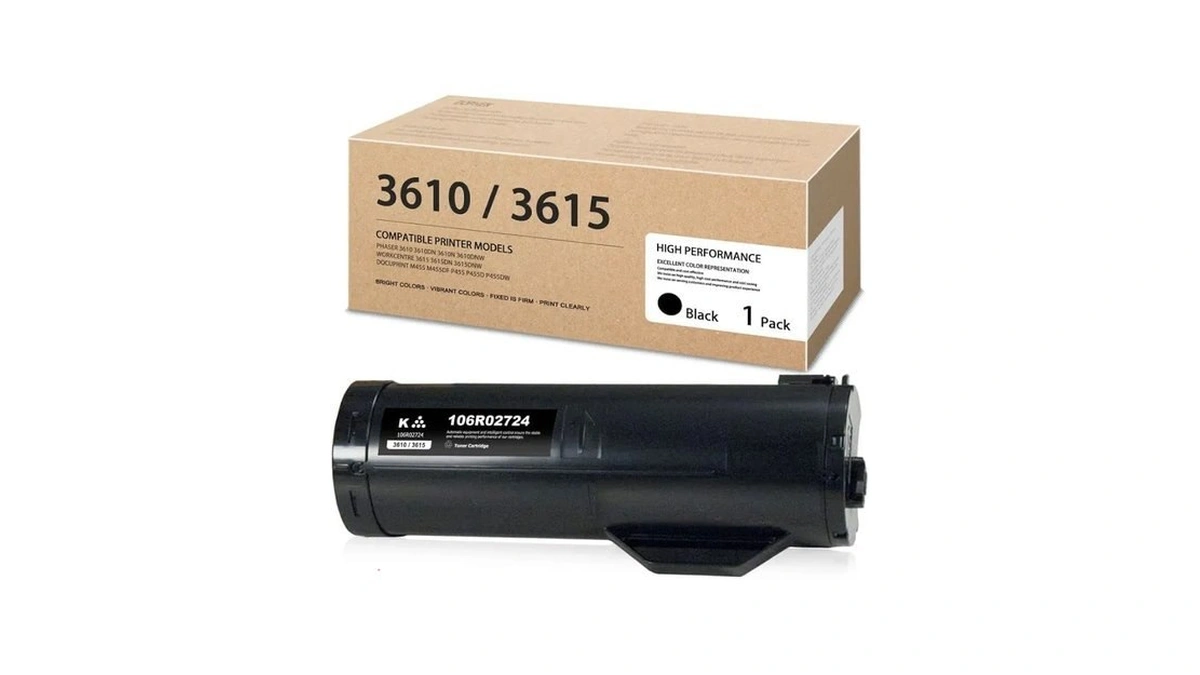 Phaser 3610 Workcentre 3615 Black 106r02724 Toner Cartridge