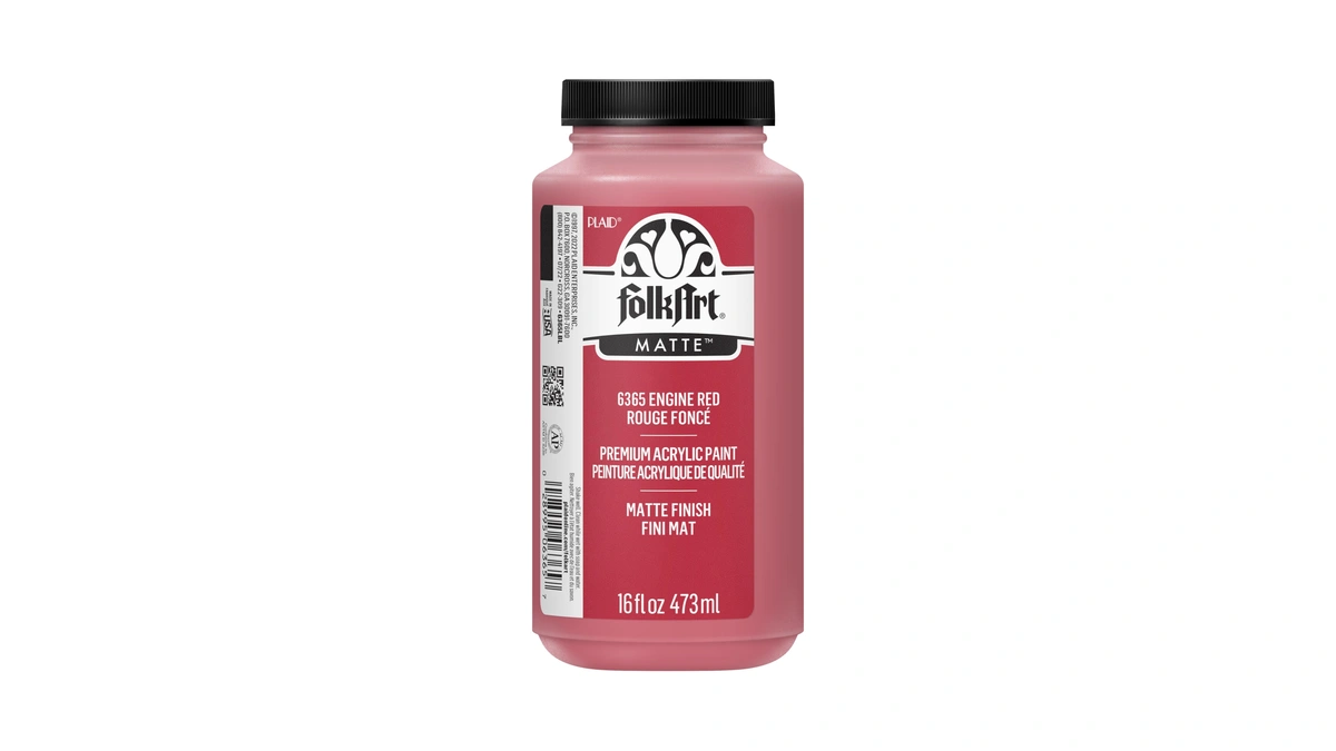 Folkart Matte Acrylic Paint In Assorted Colors, 16 Oz, Engine