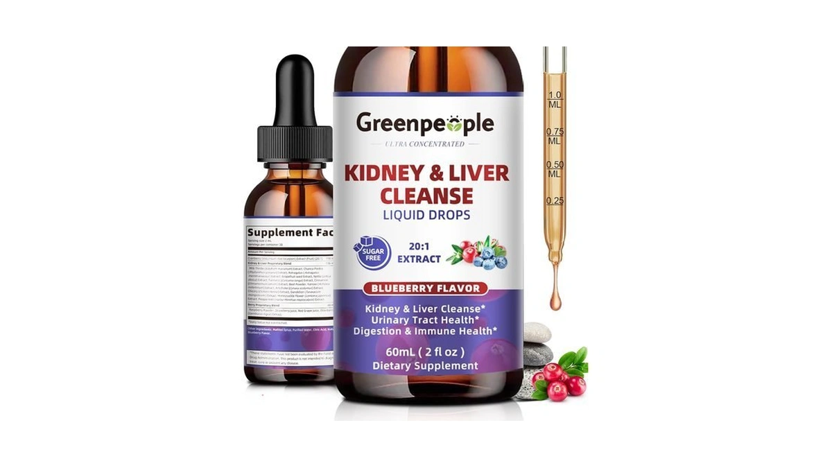 Greenpeople Kidney & Liver Cleanse Detox & Repair - 2