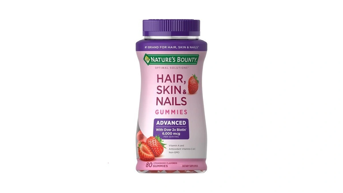 Nature's Bounty Optimal Solutions Advanced Hair, Skin, Nails, 2x Biotin
