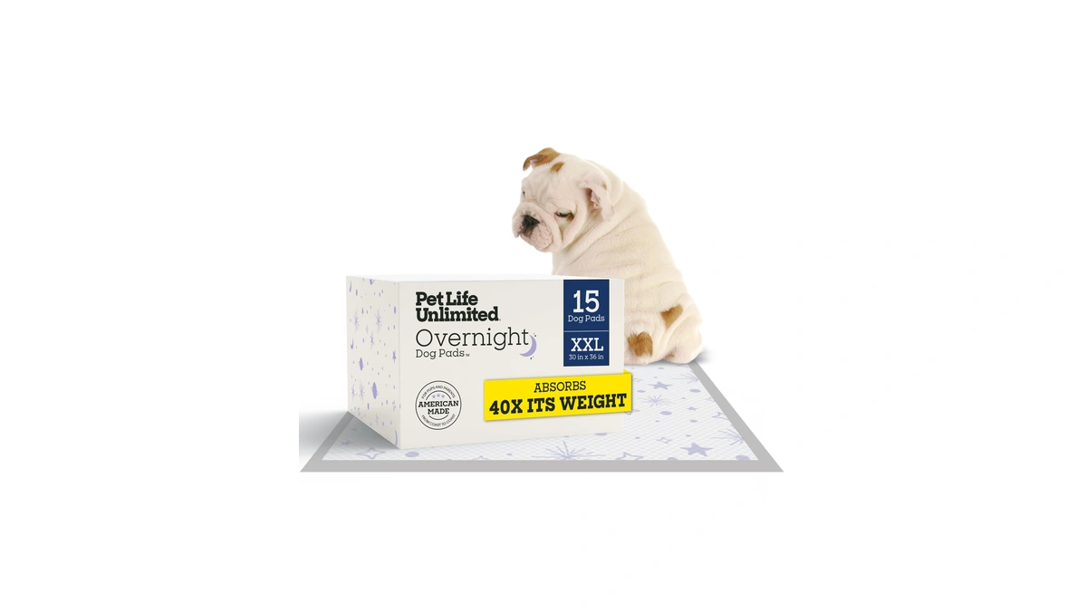 Pet Life Unlimited Overnight Xxl Puppy Pads For Dogs, 30"