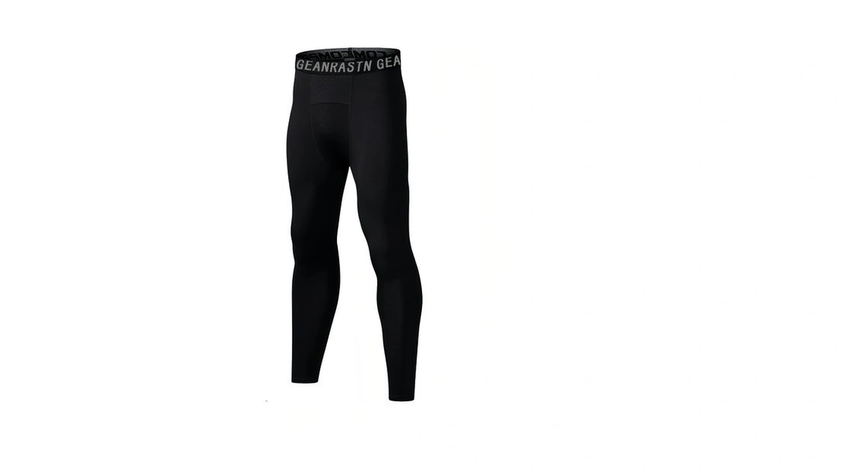 Geanrastn Boys Athletic Leggings Youth Compression Leggings Pants Tights Athletic