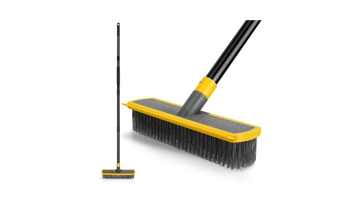 2 In 1 Stainless Steel Wire Brush Heavy Duty Floor