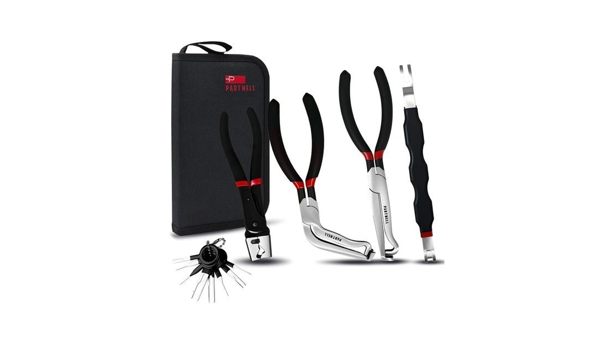 Partwell 5pc Electrical Disconnect Pliers Set